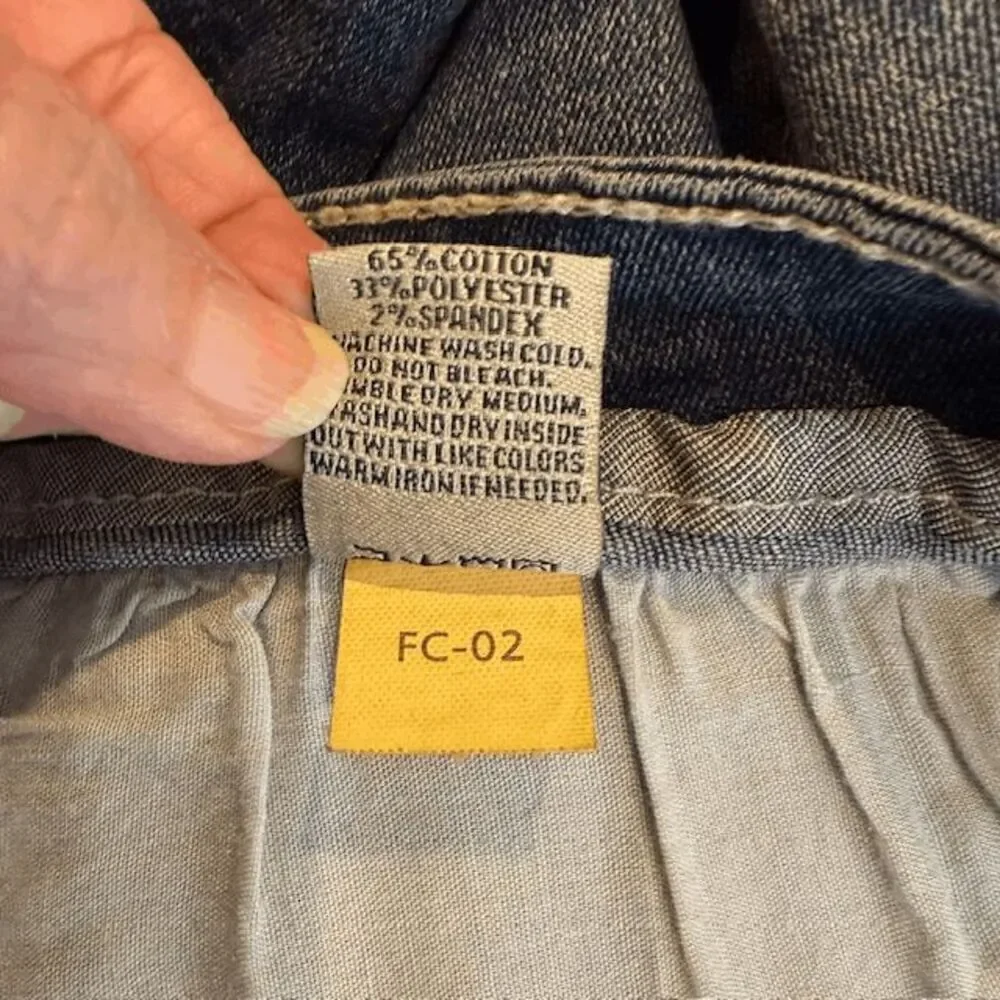 Hudson & Barrow NYC Men's Stretch 5 Pocket Relaxed Straight Jeans Size 40‎ x 32